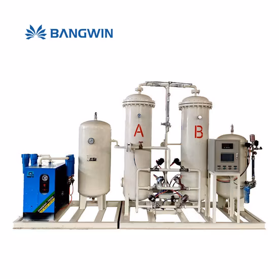 93-95 % Reinheit industrielle und medizinische PSA-Sauerstoffgeneratoranlage mit O2-Füllsystemen, Containeranlagenmaschine
