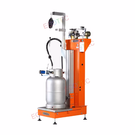 Automatische kleine Flüssiggas-Wiege-Füllwaage für CO2-LNG-Flüssigargom/Stickstoff/Helium/Sauerstoff/Ammoniak/Chlor/Mischgas